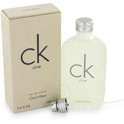 Calvin Klein Ck One /  Edt Splash 0.5 oz (15 Ml) (u) In White