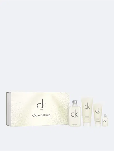 Calvin Klein Ck One Gift Set In White