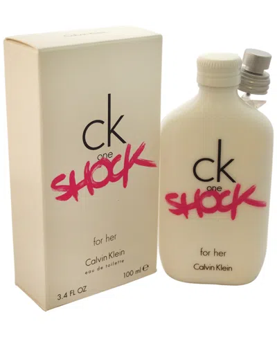 Calvin Klein Ck One Shock For Her Women's 3.4oz Eau De Toilette Spray