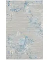 Calvin Klein Ck005 Enchanting Ech01 3'2" X 5' Area Rug In Gray,mist