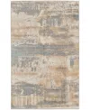 Calvin Klein Ck005 Enchanting Ech02 3'2"x5' Area Rug In Ivory,mist