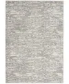 Calvin Klein Ck005 Enchanting Ech03 5'3"x7'3" Area Rug In Gray,beige