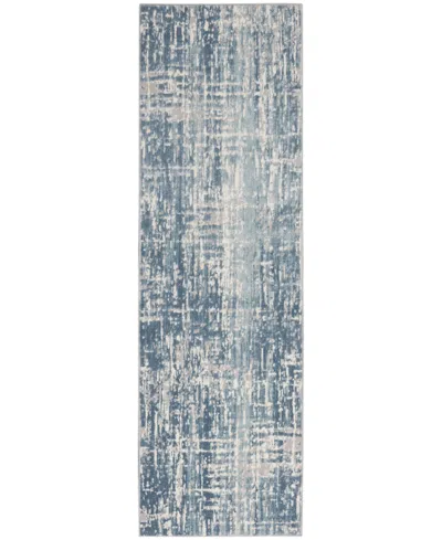 Calvin Klein Ck005 Enchanting Ech04 2'3"x7'3" Runner Area Rug In Mist,ivory