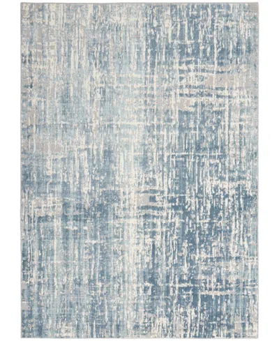 Calvin Klein Ck005 Enchanting Ech04 5'3"x7'3" Area Rug In Mist,ivory