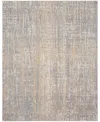 Calvin Klein Ck005 Enchanting Ech04 8'x10' Area Rug In Gray,beige