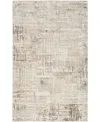 Calvin Klein Ck005 Enchanting Ech05 3'2"x5' Area Rug In Cream,gray