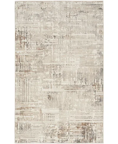 Calvin Klein Ck005 Enchanting Ech05 3'2"x5' Area Rug In Cream,gray