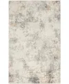 Calvin Klein Ck005 Enchanting Ech07 3'2"x5' Area Rug In Ivory,gray