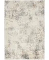 Calvin Klein Ck005 Enchanting Ech07 5'3"x7'3" Area Rug In Ivory,gray
