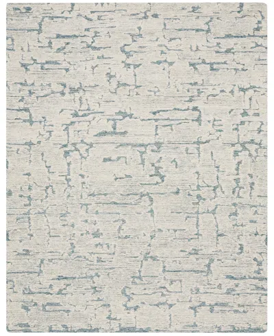 Calvin Klein Ck009 Sculptural Scl01 7'9" X 9'9" Area Rug In Teal