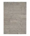 Calvin Klein Ck010 Linear Lnr01 Area Rug, 7'9 X 9'9 In Grey