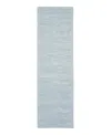 Calvin Klein Ck010 Linear Lnr01 Runner Area Rug, 2'3 X 8' In Light/blue