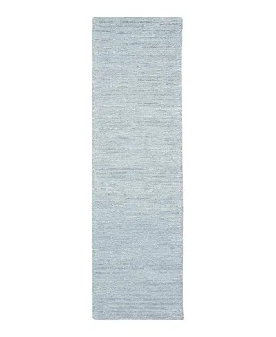 Calvin Klein Ck010 Linear Lnr01 Runner Area Rug, 2'3 X 8' In Light/blue