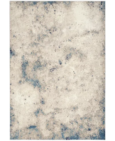Calvin Klein Ck022 Infinity Ifn05 6'x9' Area Rug In Ivory,gray