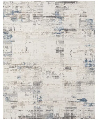 Calvin Klein Ck022 Infinity Ifn06 7'10"x9'10" Area Rug In Ivory,gray