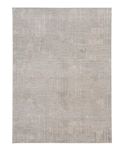 Calvin Klein Ck024 Irradiant Irr01 Area Rug, 7'10 X 9'10 In Silver