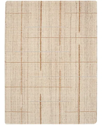 Calvin Klein Ck041 Architectura Act01 2'x3' Area Rug In Tan