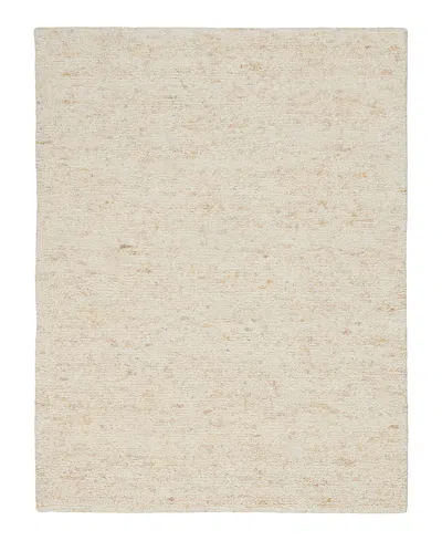 Calvin Klein Ck042 Billows Bil01 5'3''x7'3'' Area Rug In Ivory