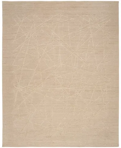 Calvin Klein Ck044 Wander Wnd01 7'9''x9'9'' Area Rug In Tan