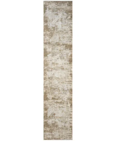 Calvin Klein Ck078 Summit Sum02 2'2"x10' Runner Area Rug In Brown