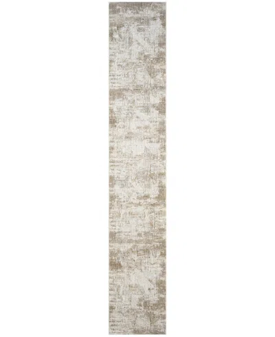 Calvin Klein Ck078 Summit Sum02 2'2"x12' Runner Area Rug In Brown