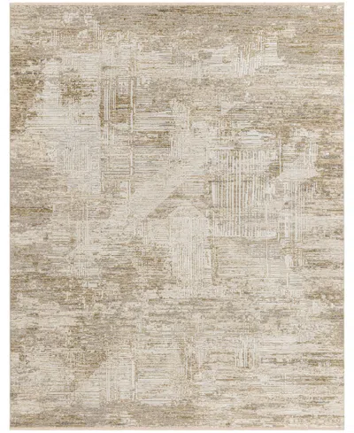 Calvin Klein Ck078 Summit Sum02 7'8"x10'2" Area Rug In Brown