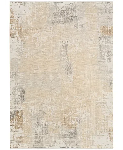 Calvin Klein Ck078 Summit Sum05 5'2"x7'7" Area Rug In White