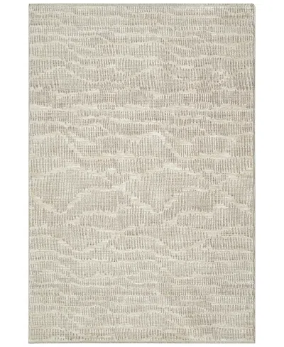 Calvin Klein Ck079 Notes Not01 3'11x5'11 Area Rug In Gray