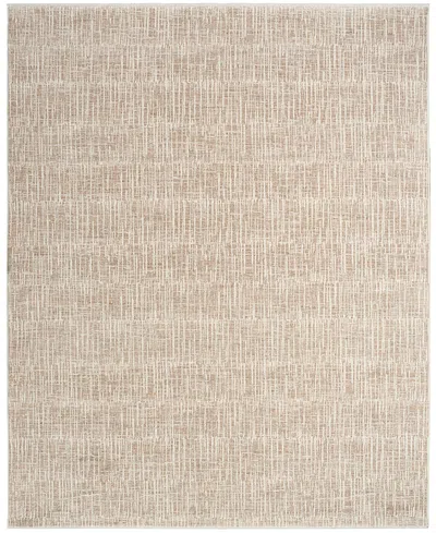 Calvin Klein Ck079 Notes Not05 7'10x9'10 Area Rug In Brown