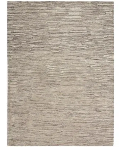 Calvin Klein Ck10 Linear Lnr01 Area Rug In Mist