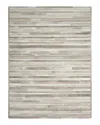 Calvin Klein Ck17 Prairie Area Rug, 4' X 6' In Silver