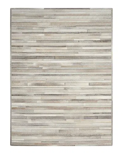 Calvin Klein Ck17 Prairie Area Rug, 4' X 6' In Silver
