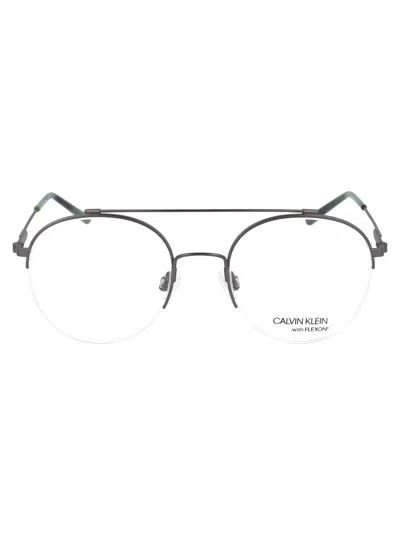 Calvin Klein Ck19144f Glasses In 008 Satin Gunmetal