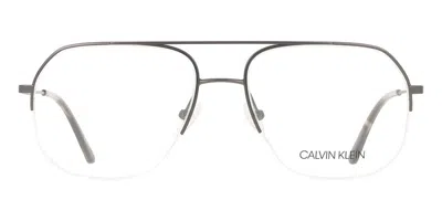 Calvin Klein Ck20111 Men's Glasses, Gunmetal, Size 55 In Gray