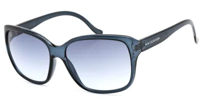 Calvin Klein Ck20518s 410 Women's Sunglasses Blue Size 60