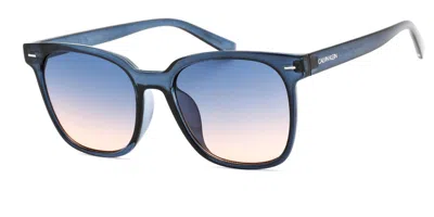 Calvin Klein Ck20519s 410 Women's Sunglasses Blue Size 55