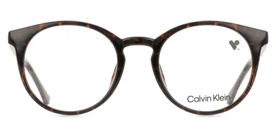 Calvin Klein Ck20527 Men's Glasses, Tortoiseshell, Size 49 In Brown