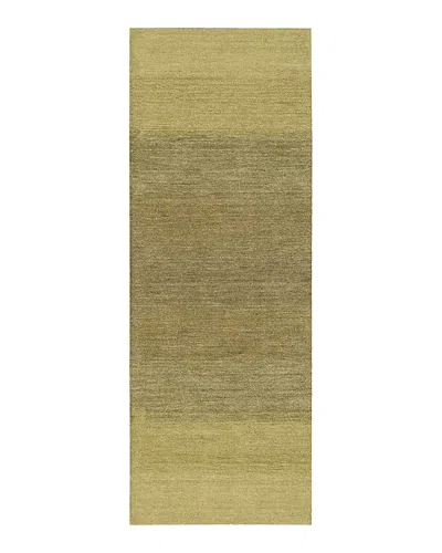 Calvin Klein Ck206 Linear Glow Runner Area Rug, 2'3 X 7'6 In Verbena