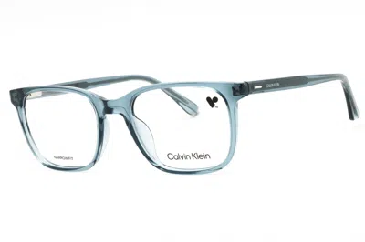 Calvin Klein Ck21500 Rectangular Eyeglasses In Blue