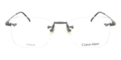 Calvin Klein Ck22112t Men's Glasses, Gunmetal, Size 52 In Gray