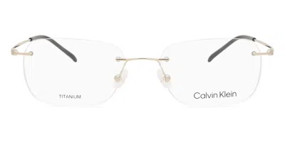 Calvin Klein Ck22125td Men's Glasses, Gold, Size 52