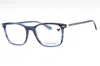 Calvin Klein Rectangle-frame Glasses In Blue