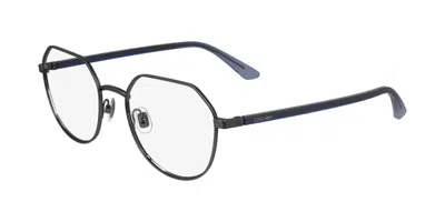 Calvin Klein Ck23127 Men's Glasses, Gunmetal, Size 50 In Black