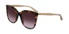 Calvin Klein Ck23500s 220 Women's Sunglasses Tortoiseshell Size 55 In Dark Tortoise