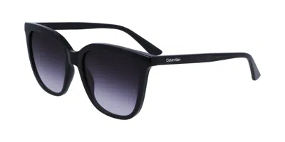 Calvin Klein Ck23506s 059 Women's Sunglasses Black Size 53