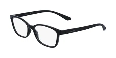 Calvin Klein Ck23525n 001 Occhiali Da Vista Neri Per Donna (solo Montatura) In Black