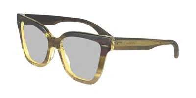 Calvin Klein Ck23543 Women's Glasses, Green, Size 54 In Multi