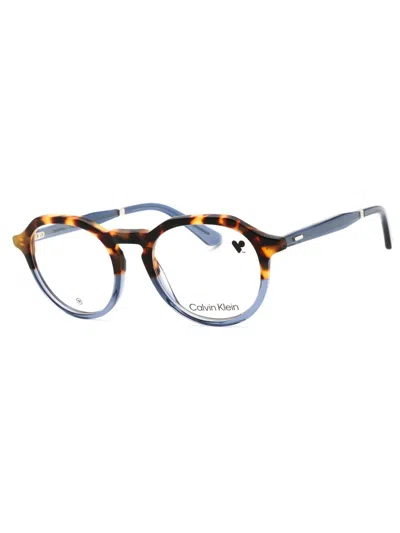 Calvin Klein Ck23546 Round Eyeglasses - Unisex In Transparent