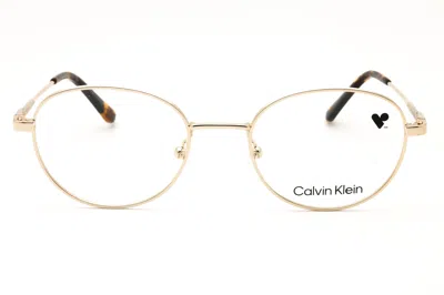Calvin Klein Ck24115n Eyeglasses In Gold/clear Demo Lens