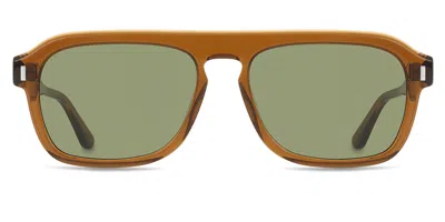 Calvin Klein Ck24504s 200 Men's Sunglasses Brown Size 56